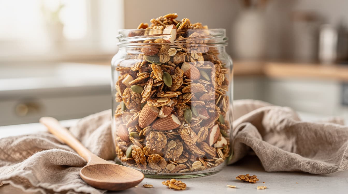 Foto: Hemmagjord granola