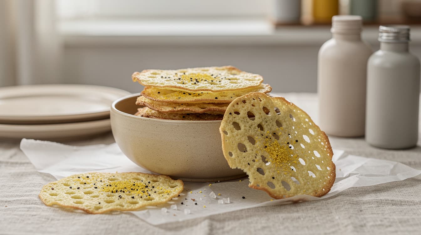 Foto: Kesochips med svartpeppar