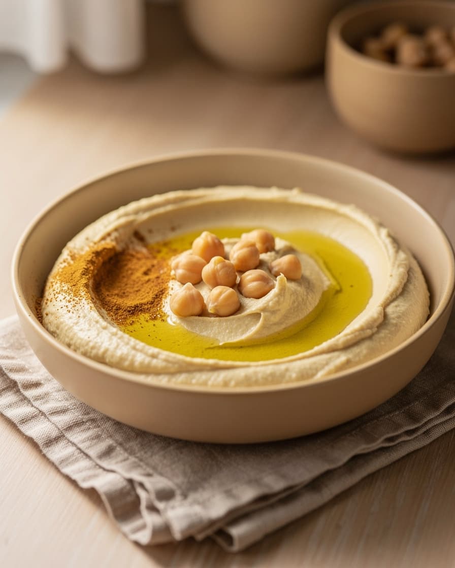 Foto: Krämig hummus