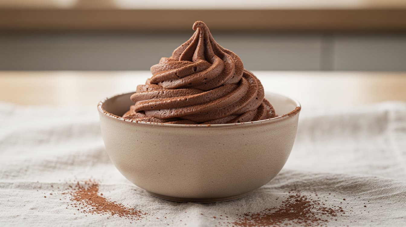 Foto: Nice cream med banan och kakao