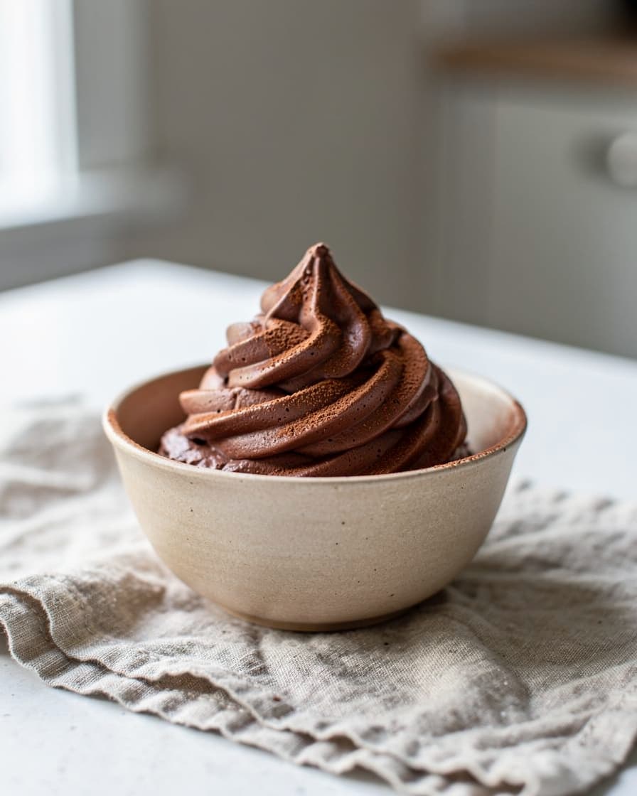 Foto: Nice cream med banan och kakao