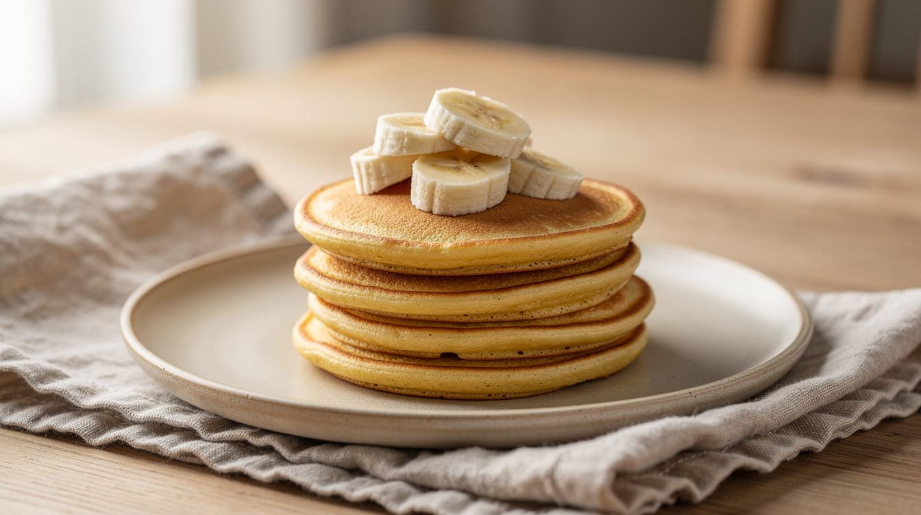 Foto: Proteinpannkakor med banan